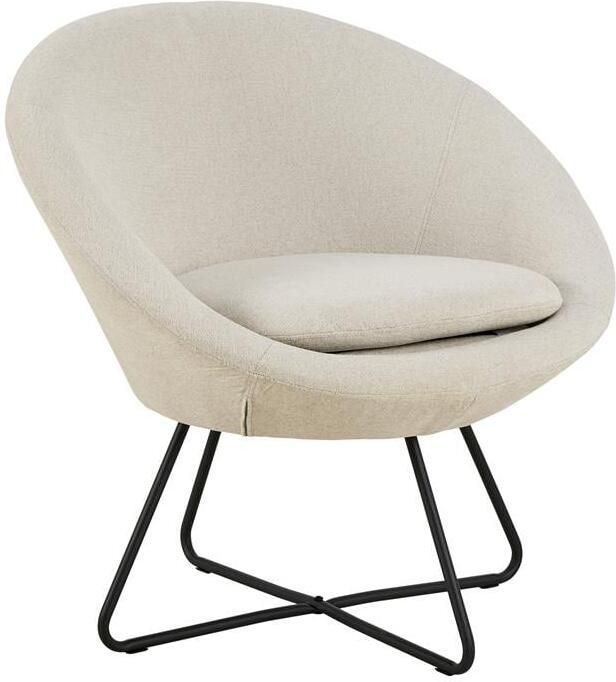 Giga Living Fauteuil Beige Stof 82x71x81 cm Fauteuil Eva Apia - Foto 3