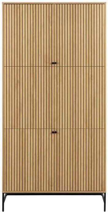 Bendt Kledingkast Davon Eikenlook 200 x 99cm Naturel - Foto 2