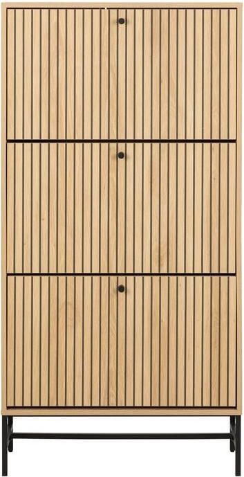 Actona Schoenenkast Muuto Naturel 100x140cm Melamine Giga Living - Foto 3