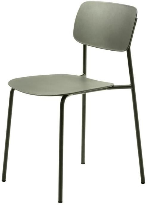 By fonQ Laze Eetkamerstoel Olijfgroen