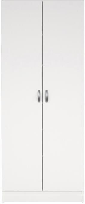 Hioshop Fox kledingkast met 2 deuren wit. - Foto 2