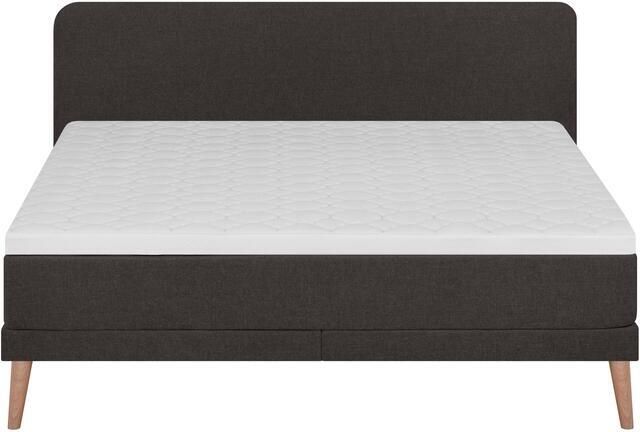 By fonQ Loa Boxspring 160 x 200 cm Antraciet
