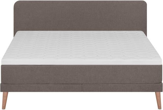 By fonQ Loa Boxspring 160 x 200 cm Steengrijs