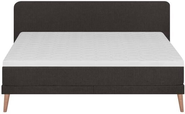 By fonQ Loa Boxspring 180 x 200 cm Antraciet