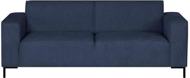 By fonQ Loft 2-zitsbank Chenille Donkerblauw