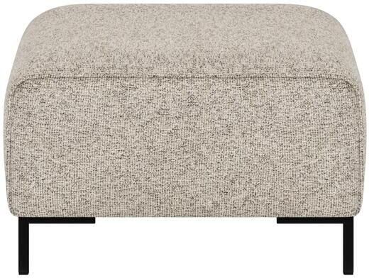 By fonQ Loft Hocker Chenille Melange Beige