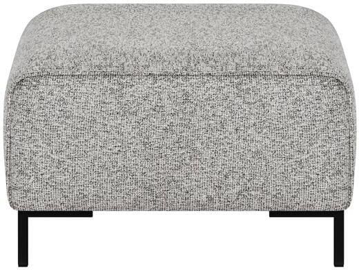 By fonQ Loft Hocker Chenille Melange Grijs