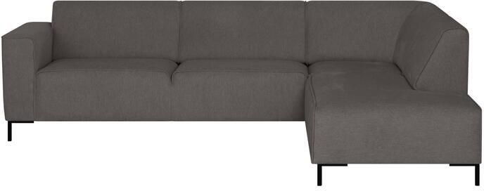 By fonQ Loft Hoekbank Rechts Chenille Antraciet