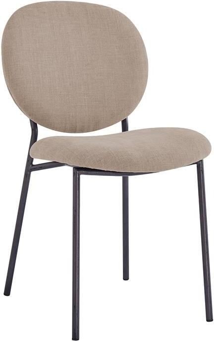 By fonQ Loop Eetkamerstoel Chenille Taupe