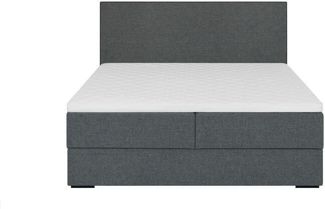 By fonQ Modo Boxspring met Opbergruimte 160 x 200 cm Blauw