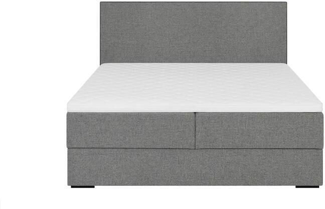 By fonQ Modo Boxspring met Opbergruimte 160 x 200 cm Grijsblauw