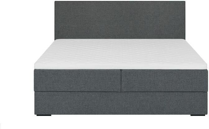 By fonQ Modo Boxspring met Opbergruimte 180 x 200 cm Blauw