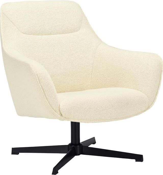 By fonQ Mosey Draaibare Fauteuil Crème