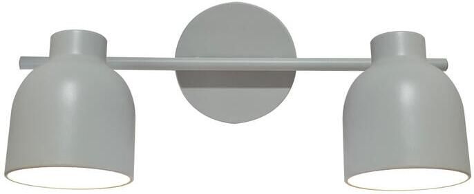 By fonQ Nohr Wandlamp 2 Lichts Warm Grijs