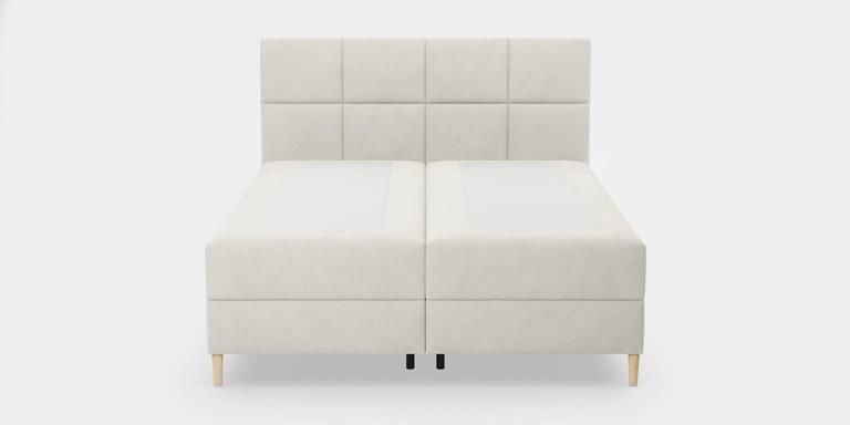 By fonQ Novae Boxspring met Opbergruimte 180 x 200 cm Crème Naturel