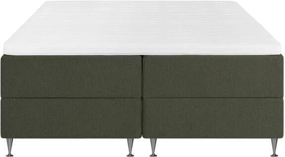 By fonQ Nubo Boxspring met Opbergruimte 160 x 200 cm Mosgroen