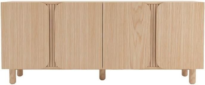 By fonQ Ole Dressoir 4-deurs Licht Eiken
