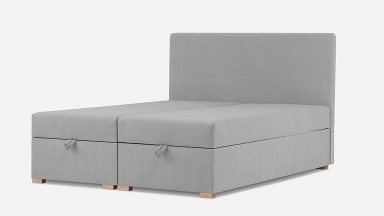 By fonQ Ora Boxspring met Relaxfunctie 180 x 200 cm Grijs