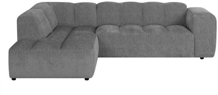 By fonQ Plume 2 5-zits Hoekbank Links Chenille Antraciet