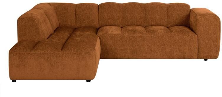 By fonQ Plume 2 5-zits Hoekbank Links Chenille Terra