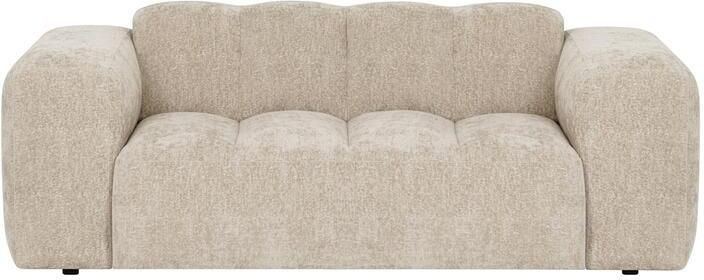 By fonQ Plume 2-zitsbank Chenille Beige