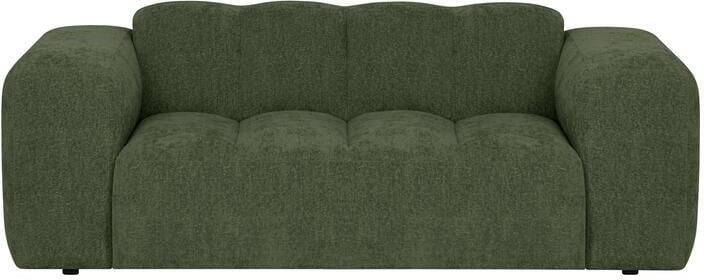 By fonQ Plume 2-zitsbank Chenille Groen