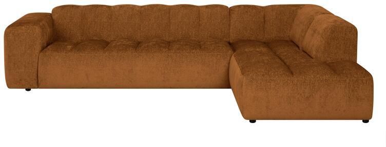 By fonQ Plume 3-zits Hoekbank Rechts Chenille Terra