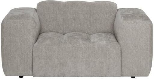 By fonQ Plume Fauteuil Chenille Grijs