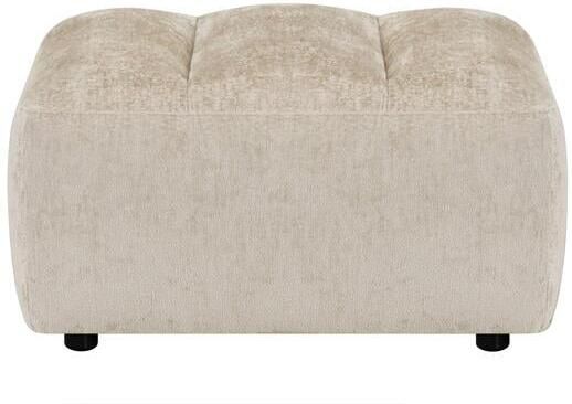 By fonQ Plume Hocker Chenille Beige