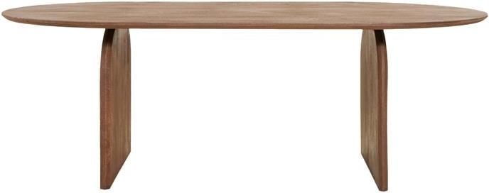 By fonQ Ponder Eettafel B 200 cm Tabacco