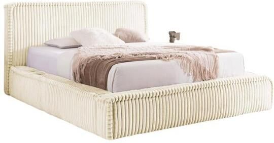 By fonQ Ruffle Bedframe 180 x 200 cm Ivoor