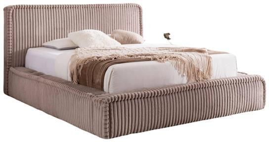 By fonQ Ruffle Bedframe 160 x 200 cm Taupe