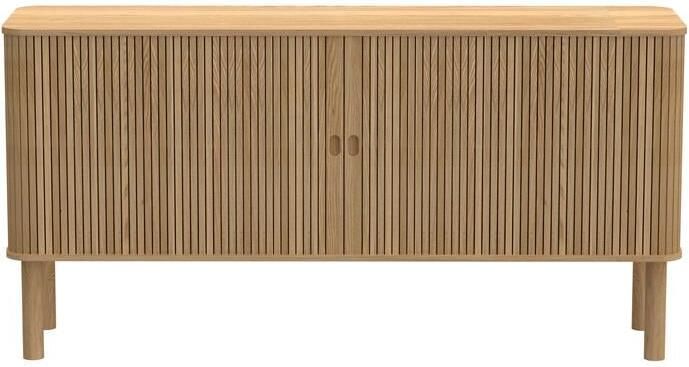 Giga Living Dressoir Naturel MDF Schuifduren 160x40x80cm Rustam - Foto 2
