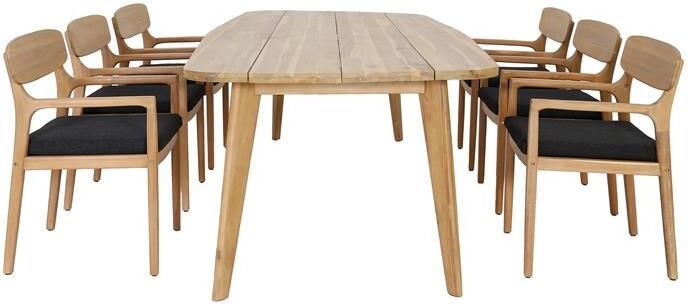 By fonQ Scandi Tuinset Acaciahout