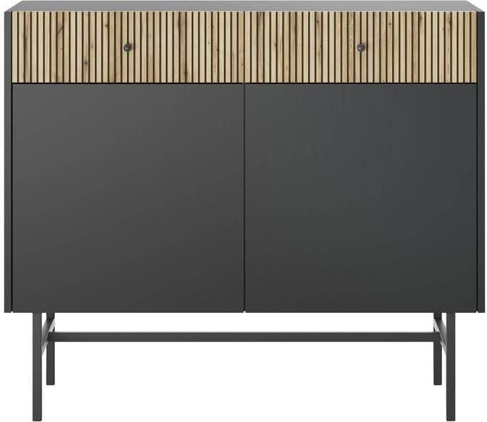 By fonQ Scandiva Dressoir 2-deurs Naturel