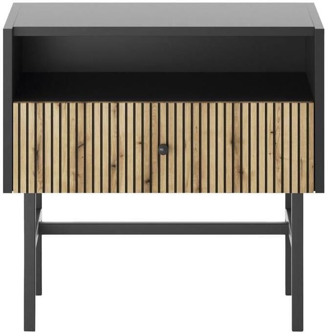 By fonQ Scandiva Nachtkastje Naturel