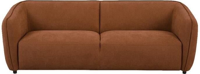 By fonQ Soft 3-zitsbank Micro Chenille Terra