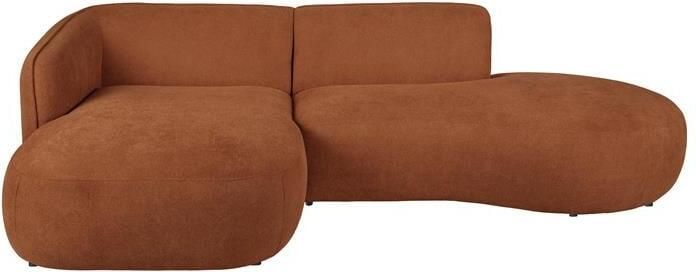 By fonQ Soft Ottomane Bank Rechts Micro Chenille Terra