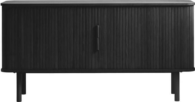 Giga Living Dressoir Zwart Eikenhout Gewicht 44kg 160x45x76cm - Foto 2