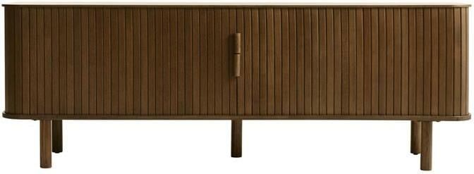 Giga Living Tv-Meubel Bruin Eikenhout Schuifdeuren 160x40x55 6cm Cavo - Foto 2