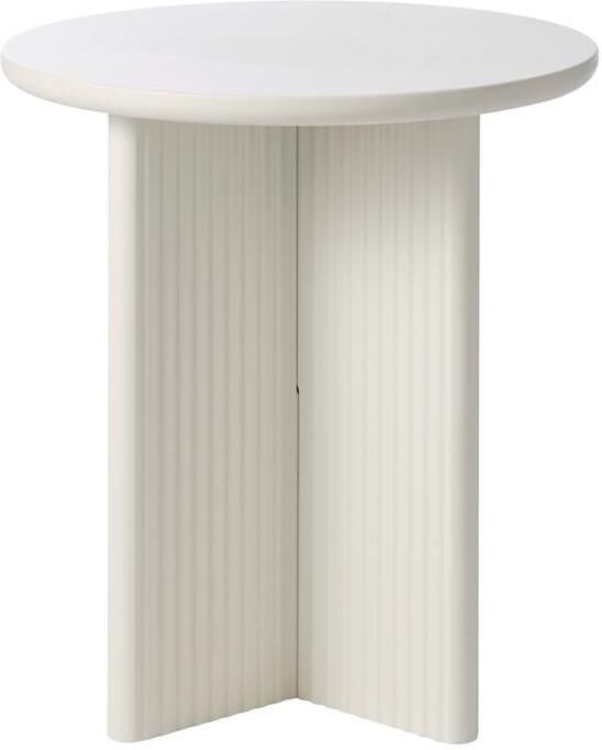 Giga Meubel Giga Living Bijzettafel Rond Ø50cm Greige MDF Palma - Foto 2