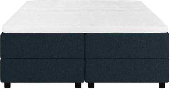 By fonQ Stilo Boxspring met Opbergruimte 160 x 200 cm Blauw