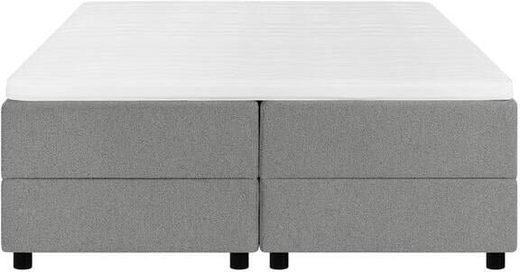 By fonQ Stilo Boxspring met Opbergruimte 160 x 200 cm Grijs