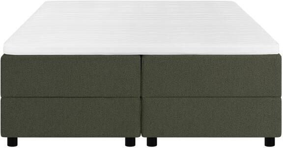 By fonQ Stilo Boxspring met Opbergruimte 160 x 200 cm Mosgroen