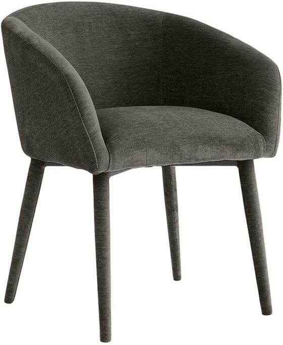 By fonQ Stud Eetkamerstoel Bruin