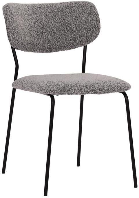 Housecraft living Leah Eetkamerstoelen Taupe Set van 2 - Foto 2