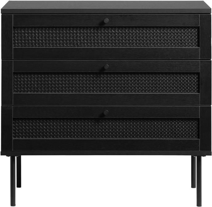 Giga Living Dressoir Pensacola Zwart 3 Lades - Foto 4