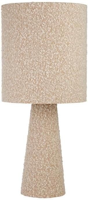 By fonQ Teddy Bouclé Tafellamp Wit