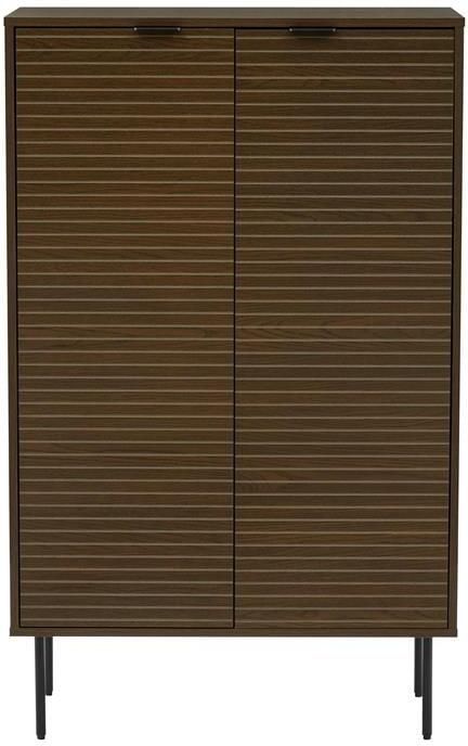 Housecraft living Flux Opbergkast Hoog Gerookt Eiken Bruin - Foto 2