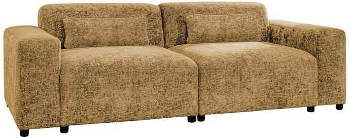 By fonQ Velura 2-zitsbank Chenille Oker